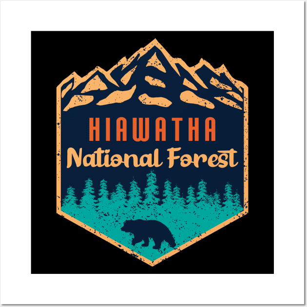 Hiawatha national forest Wall Art by Tonibhardwaj